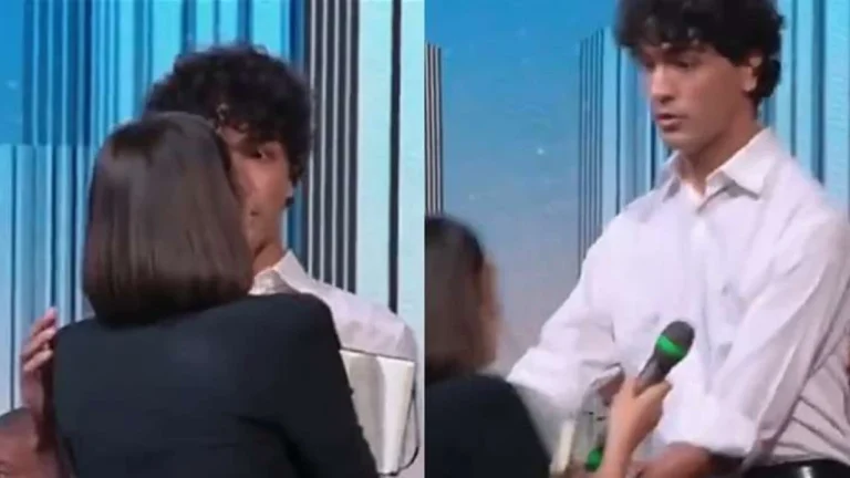 Apresentadora passa mal e desmaia na frente de entrevistado ao vivo na TV