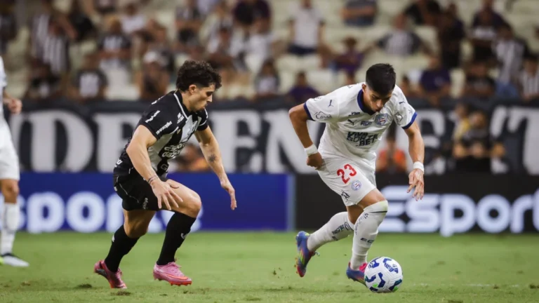 Ceará sai na frente, mas cede empate ao Bahia no Castelão pelo Brasileiro