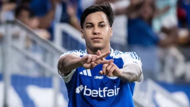 Kaio Jorge, do Cruzeiro, provoca Atlético-MG após vice da Sul-Americana