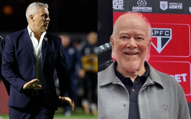 Novo presidente do São Paulo banca permanência de Hernán Crespo