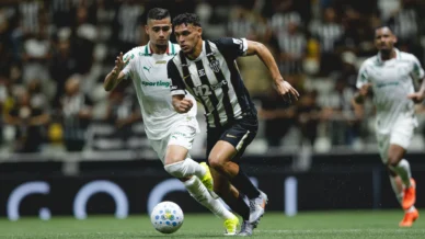 Brasileirão: em jogo de falhas, Atlético-MG e Palmeiras estreiam com empate