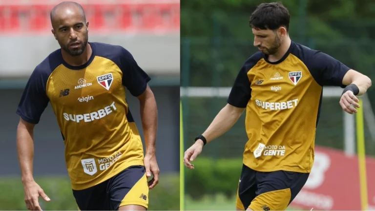 Calleri e Lucas treinam e devem reforçar o São Paulo no Paulistão