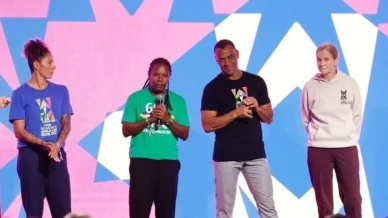 Fifa lança marca da Copa do Mundo Feminina de 2027 em evento no Rio