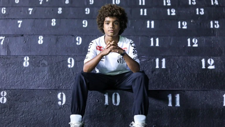 Quem é Kauan Basile, joia de 13 anos do Santos que virou alvo do mercado