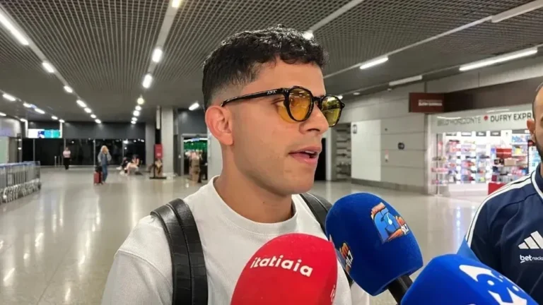 Bruno Rodrigues, do Palmeiras, chega em BH para assinar com Cruzeiro