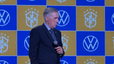 Na CBF, Ancelotti confirma que lista da Copa do Mundo não está fechada