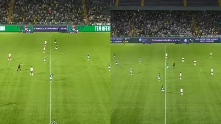 CBF se manifesta após dupla saída de bola do Palmeiras contra o Fluminense