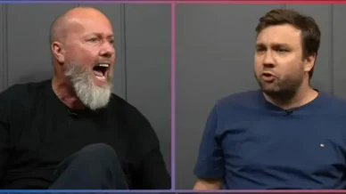 Baldasso discute com jornalista durante programa: 