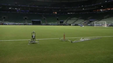 Laboratório autorizado pela Fifa testa gramado e Palmeiras espera liberação