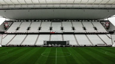 Neo Química Arena inicia instalação do impedimento semiautomático