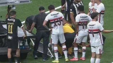 São Paulo: Lucas Moura fratura duas costelas em jogo do Brasileirão
