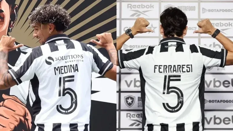 Botafogo apresenta reforços com o mesmo número e causa confusão; entenda