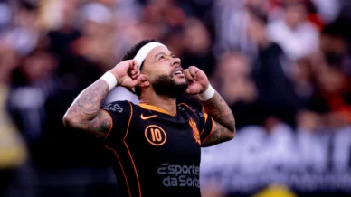 Memphis marca primeiro gol em 2026 em clássico contra o Santos; veja