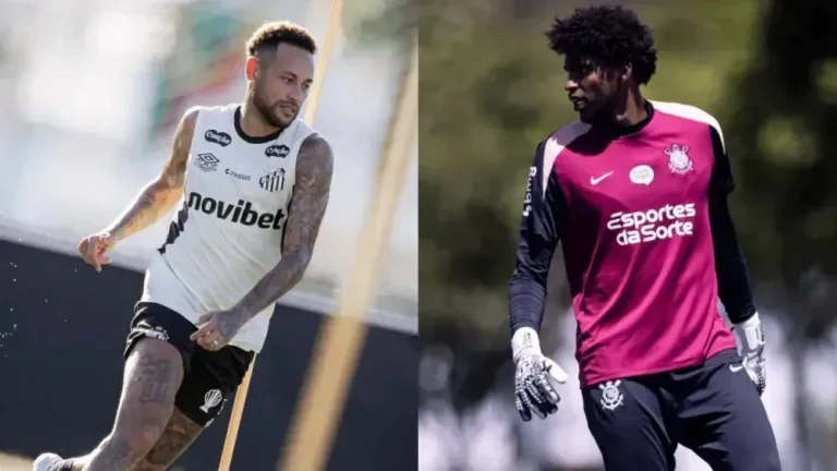 Pressionados, Santos e Corinthians se enfrentam em clássico pelo Brasileiro