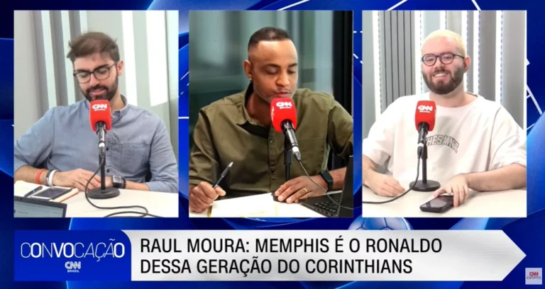 “Memphis é o Ronaldo dessa geração no Corinthians”, diz Raul Moura