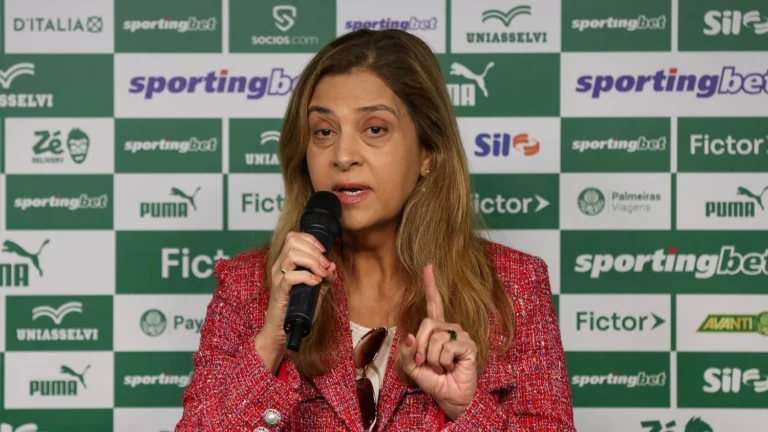 Leila Pereira provoca clubes em evento da CBF: “Real Madrid da Shopee”