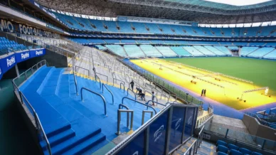 Grêmio disputa liderança na Sul-Americana contra Palestino