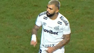Santos: Gabigol será denunciado no STJD por gesto obsceno