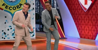 Dunga dança música de Shakira feita para a Copa na TV mexicana e viraliza
