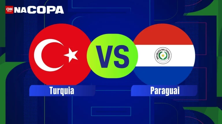Turquia x Paraguai: horário e onde assistir ao jogo da Copa do Mundo