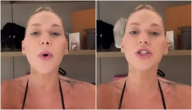 Virginia aparece ouvindo louvor e mostra momento de fé após vaias em jogo