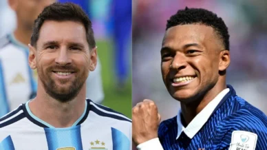 Por que Mbappé desbancou Messi na artilharia da Copa mesmo empatado em gols