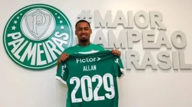 Palmeiras recusa investida milionária de clube inglês por Allan; veja valor