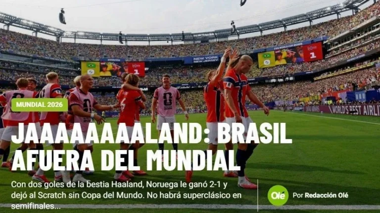 “King” Haaland e mais: como a eliminação do Brasil repercutiu lá fora