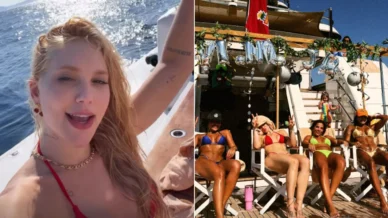 Virginia passa o dia em festa de de Vini Jr., mas ignora jogador nas redes