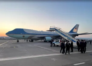 Rubio e Bessent ficaram no Air Force One quando Trump trocou de avião
