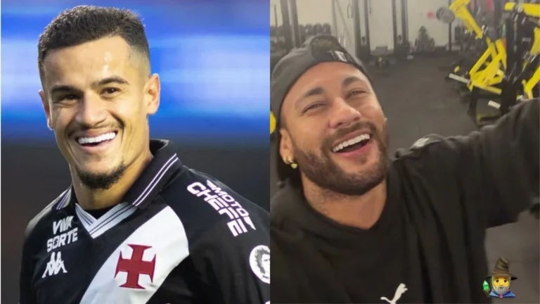 Neymar comemora chegada de Coutinho ao Santos com funk: “Mago”