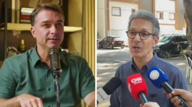 Flávio liga para Zema e aguarda definição sobre desistência