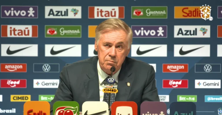 Ancelotti defende jovens na Seleção Brasileira: “Preparar uma nova geração”