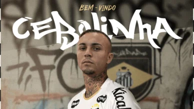 Everton Cebolinha é relacionado e pode estrear pelo Santos contra Cruzeiro