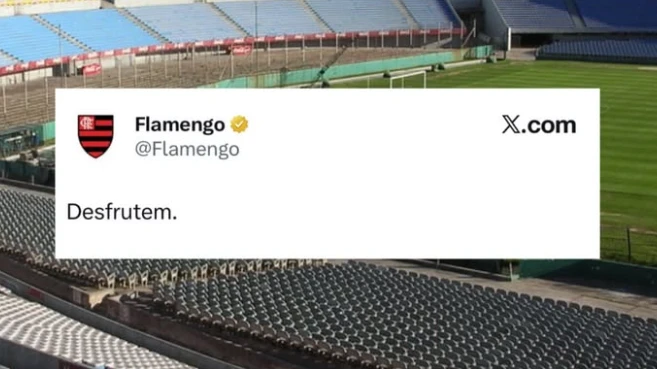 Veja provocações do Palmeiras após eliminação do Flamengo na Libertadores