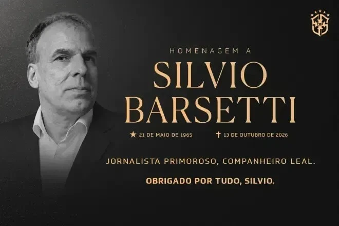 Jornalista da CBF Silvio Barsetti morre aos 61 anos