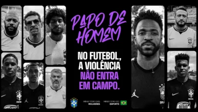 Com Vini Jr. e Endrick, CBF lança campanha contra a violência às mulheres